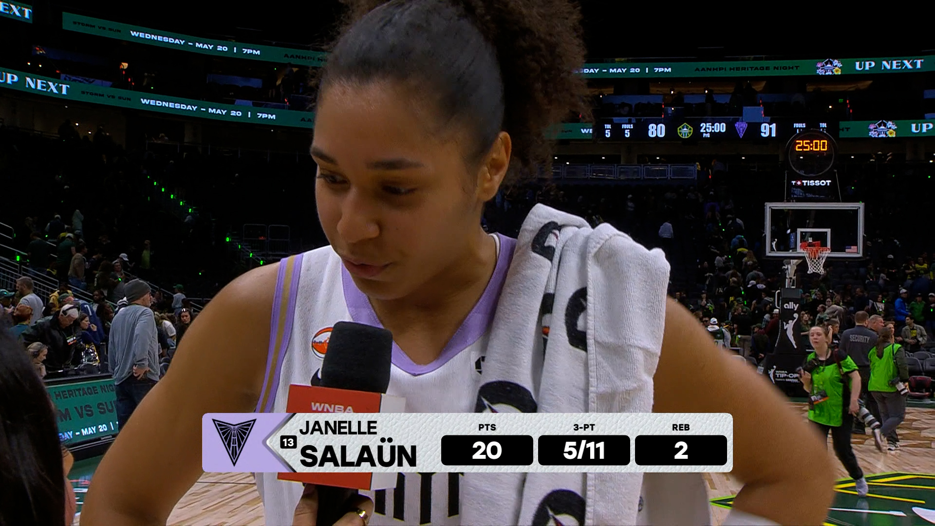 Janelle Salaün Postgame (ION) | 5/8/26